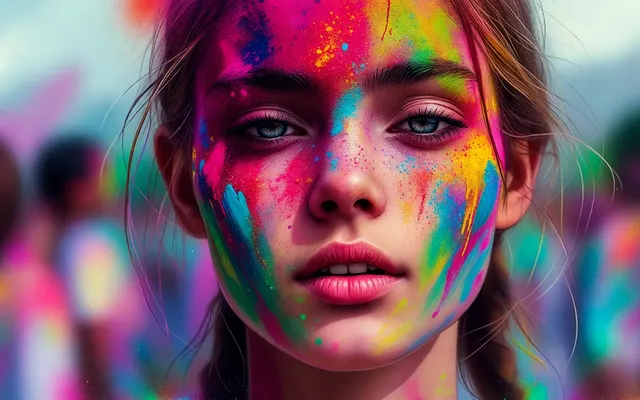 Holi Photo