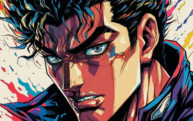 JOJO 荒木画风