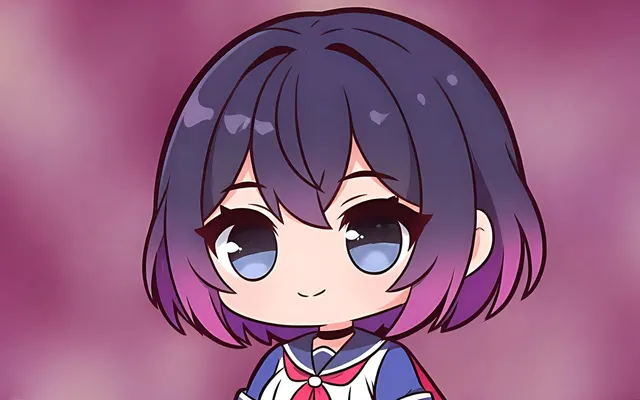 Chibi Anime Portrait