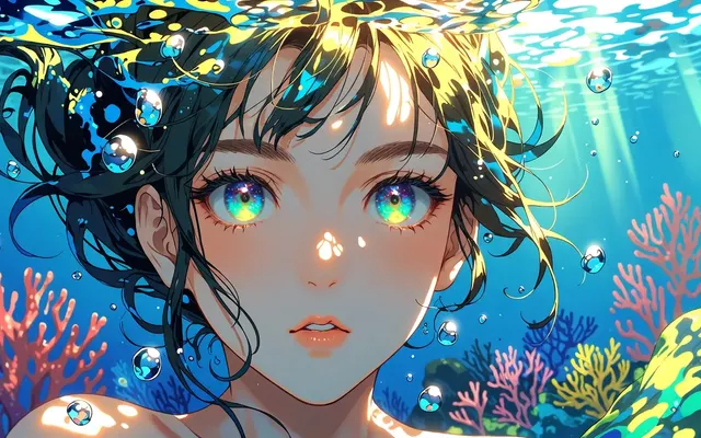 深海梦幻潜水摄影