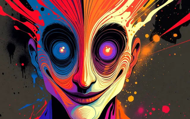 胶片暗角暗影效果