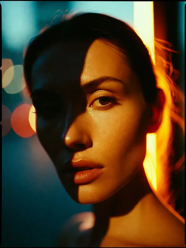 Cinematic portrait